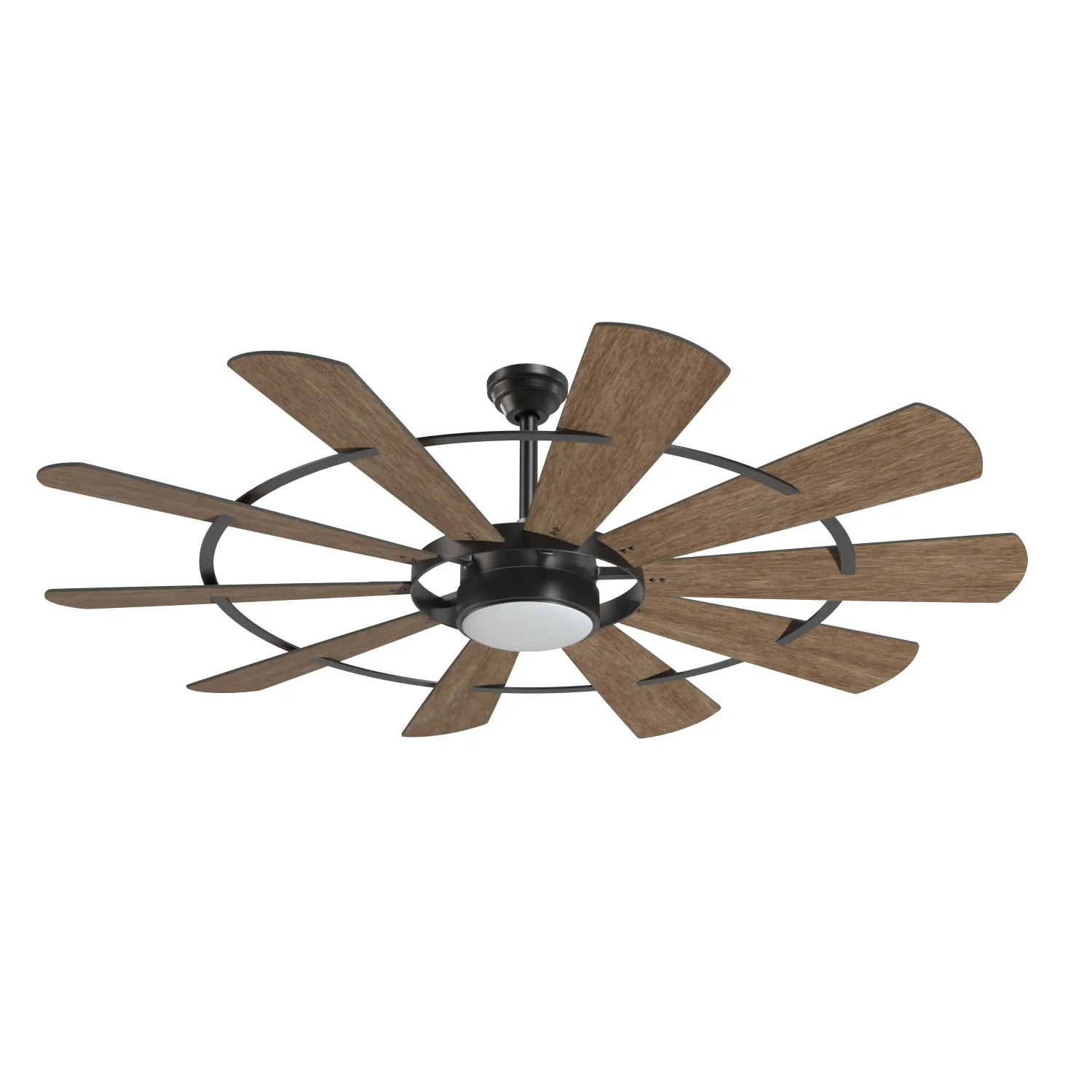 Henderson Integrated LED Indoor Ceiling Fan with Light PBR 3D Model_06